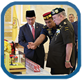 Menghadap